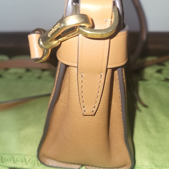 Kate Spade Tan Leather Crossbody Bag - Picture 6 of 8